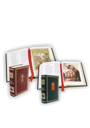 Bíblia Sagrada de Luxo 1v. Capa Grena ou preta-0