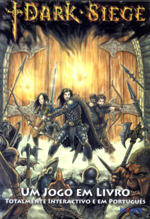 Dark Siege, Os Guerreiros de Fogo, um jogo em livro-0