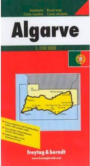 Mapa de Estradas, Algarve-0